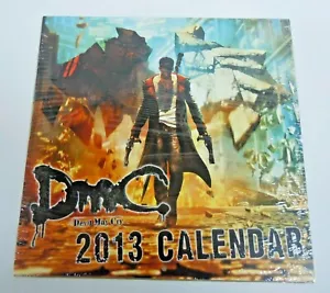 Devil May Cry 2013 Promo Calendar Reuse in 2019 New DMC Capcom Video Game - Picture 1 of 4