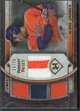 2017 Topps Museum Collection George Springer Quad Relic /75