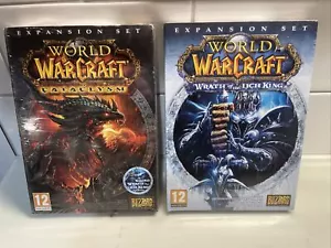 World of Warcraft NUEVO: Juegos de Expansión Wrath of the Lich King & Cataclysm - PC - Imagen 1 de 4