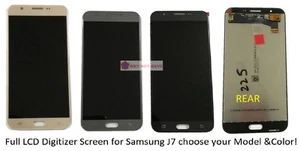 Full LCD Digitizer Screen Display Replacement Part for Samsung J7 2017 & Perx US - Picture 1 of 3