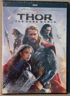 Thor The Dark Word DVD Chris Hemsworth, Natalie Portman & Tom Hiddleston - Image 1 of 3