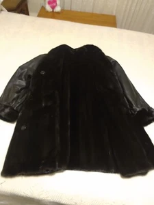 womens Reversible Lamb Leather And Mink Inside - Picture 1 of 4