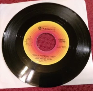 45 John Wesley Ryles - Once In A Lifetime Thing / Wild Rose Of Virginia EX - Picture 1 of 4