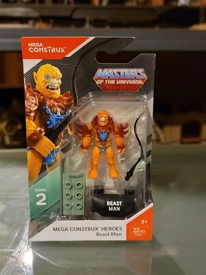 Figura Mega Construx Heroes BEAST MAN Serie 2 Masters of the Universe Foto 1 de 2