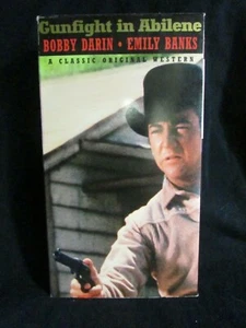 Gunfight in Abilene 1995 VHS Bobby Darin Emily Banks Western RARE OOP EXCELLENT! - Picture 1 of 9