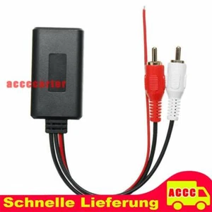 Auto Radio BLUETOOTH 12V AUX Adapter Cinch-RCA Radio KFZ Universal Kabel St N2C4 - Picture 1 of 11