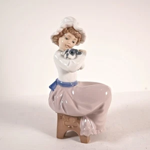 Nao by Lladro Collection "A Big Hug" 1987 Porzellan Figur sehr guter Zustand - Bild 1 von 7