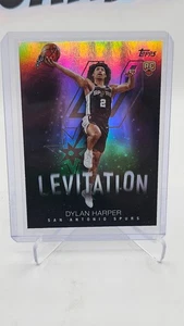 2025-26 TOPPS FLAGSHIP LEVITATION DYLAN HARPER RC SAN ANTONIO SPURS NBA - Picture 1 of 2