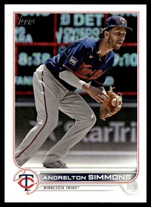 2022 Topps Andrelton Simmons Minnesota Twins #306 - Picture 1 of 2