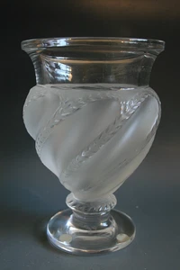 LALIQUE ERMENONVILLE GLAS VASE - Bild 1 von 4