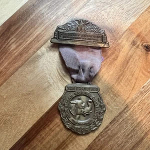 1964 Republican National Convention Sergeant At Arms Badge Barry Goldwater Medal - Bild 1 von 5