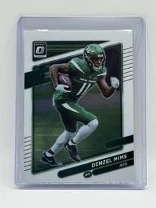 2021 Panini Donruss Optic Football Denzel Mims New York Jets base card #72 - Picture 1 of 2