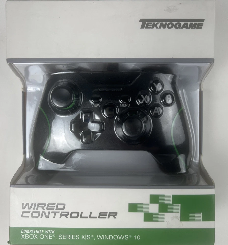 Teknogame WIRED CONTROLLER Compatible With XBOX ONE, Series X, Series S, PC NEW - Image 1 of 2