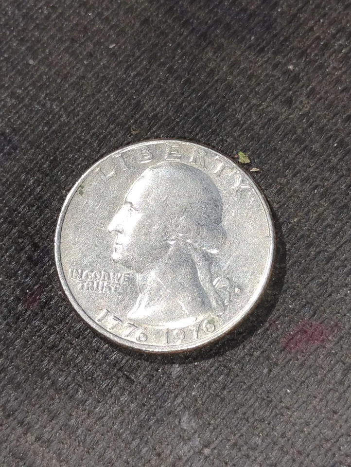 1776-1976 D Bicentennial Error Quarter With Filled Mint Mark. - Image 1 of 2