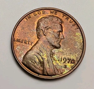 Centavo conmemorativo Lincoln 1970 - S - Tonificación U75 - Imagen 1 de 7