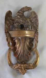 Aigle Heurtoir de porte en bronze - Picture 1 of 6
