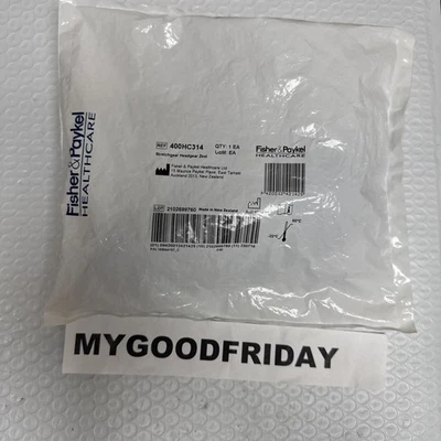 Máscara de capacete nasal Fisher & Paykel Zest padrão F&P 400HC314 pacote lacrado - Imagem 1 de 4