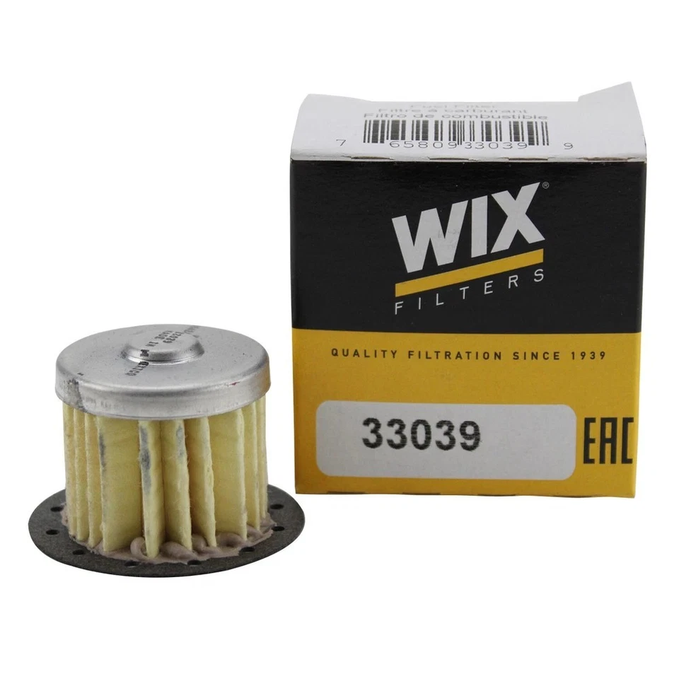 WIX Cartridge Fuel Metal Canister Filter 33039 for Buick Cadillac Chevrolet Foto 1 de 4