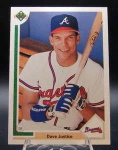1991 Upper Deck #363 Dave Justice NM - Picture 1 of 2