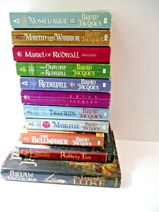 BIG Lot (11) BRIAN JACQUES Fantasy Books REDWALL series chapter teen - Bild 1 von 12