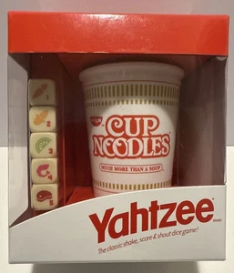 YAHTZEE Cup Noodles Dice Game Ramen Collectible Toy NEW! - Picture 1 of 13