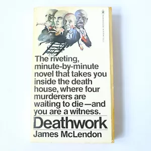 Deathwork by James McLendon 1978 Bantam Trade Paperback Vintage GOOD - Picture 1 of 5