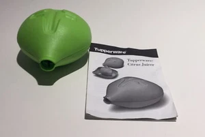 Tupperware Zitrus C Tropfen Tischpresse Entsafter Ausgießer Gadget grün Neu #6268 - Bild 1 von 3