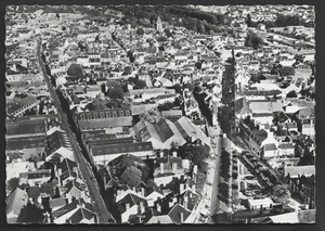 CPSM -- VIERZON LUFTAUFNAHME RUE GOURDON ET DE LA REPUBLIQUE. 293.G - Bild 1 von 1
