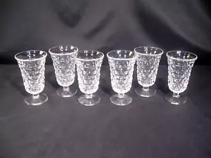 Fostoria American Juice Glases Set of 6 - Picture 1 of 14