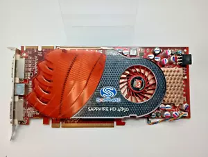 Sapphire Radeon HD 4850 512MB ATI 102-B50102(B) GDDR3 PCI-E Dual DVI-I/TVO USED - Picture 1 of 4