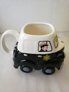 Applause Dick Tracy Wheeles Vintage Kaffeebecher - Cop Car Real Rolling Wheels   - Bild 1 von 8