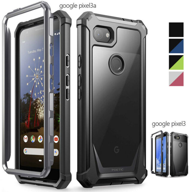 DeweiDirect Capa de telefone para Google Pixel 3a XL com placa de xadrez  Hello Black, moldura de borracha, fina, capa de proteção total para Google  Pixel 3a XL, proteção contra quedas