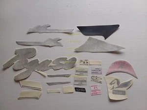 Aprilia Pegaso 50 lotto decalcomanie adesivi vari originali - Picture 1 of 1