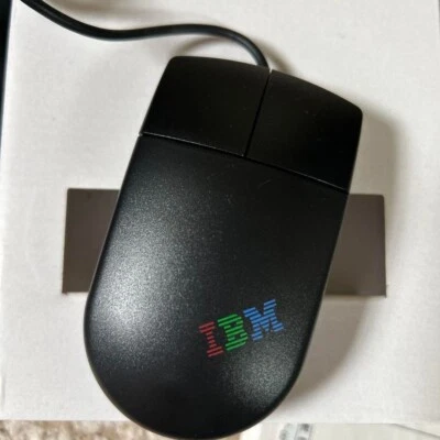 28L3671 Open Box IBM ThinkPad Mobile Mouse PS/2 Black from Japan - Image 1 of 4