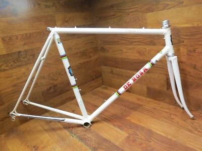 NOS VINTAGE DE ROSA REPLICA 65 LUGGED COLUMBUS STEEL BIKE FRAME SET 54 x 54 - Image 1 of 4