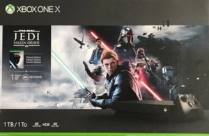 Microsoft Xbox One X 1TB Star Wars Jedi: Fallen Order Console w/ Original Box - Picture 1 of 3