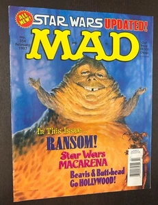 MAD MAGAZINE #354 (EC Comics 1997) -- Star Wars -- Beavis Butthead -- VF - Picture 1 of 2