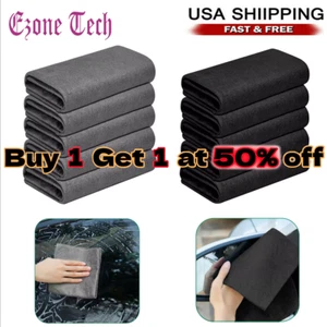 5-20 Thickened Magic Cleaning Cloth Reusable Thicken Microfiber Cleaning Rags US - Picture 1 of 18