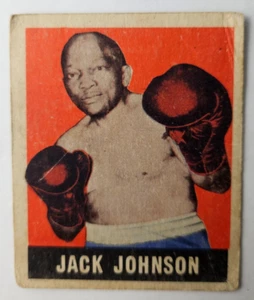 Leaf Boxing #17 1948 Jack Johnson en muy buen estado/justo - Imagen 1 de 4