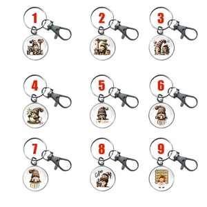 Coffee Gnome Keyrings - Picture 1 of 19