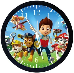 PAW Patrol Wall Clock 12" Large Personalized option with adding names E45 - Picture 1 of 6