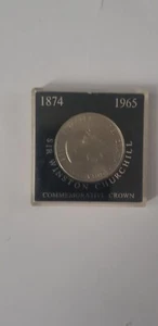 SIR WINSTON CHURCHILL Comemorative Crown 1874 1965 housed in case. - Picture 1 of 2