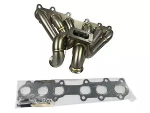 2JZGTE 2JZ 2J T4 Turbo Manifold 44mm Dual Wastegate for MK4 93-98 Toyota Supra - Foto 1 di 18