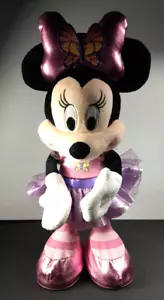 Minnie Mouse Sing & Dance Butterfly Ballerina Doll TESTED WORKS Junior - Picture 1 of 5