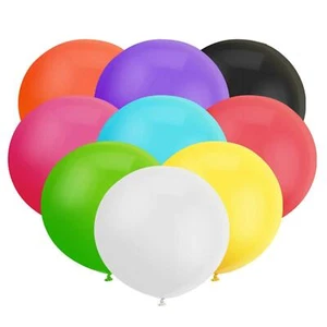 18 Inch Big Balloons Assorted Large Latex Balloons Giant Heavy Duty Balloons ... - Picture 1 of 9