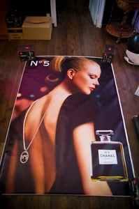 CHANEL N°5 š NICOLE KIDMAN A French Vintage Advertising Fashion Poster Original - Picture 1 of 7
