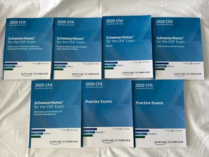 Kaplan Schweser 2020 CFA Programm Prüfungsvorbereitung Level II / Level 2 - 5er Set plus Prüfung - Bild 1 von 1