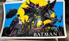 2 1992 Batman Returns with Penguin & Catwoman Vinyl Placemat DC Comics
