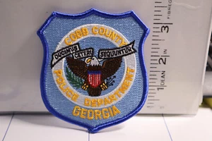police patch   COBB COUNTY POLICE GEORGIA - Picture 1 of 1