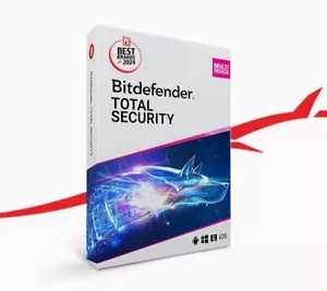 Bitdefender Total Security - 3 Years 1 Windows PC + Latest Version - Picture 1 of 1